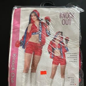 Knockout Boxing Halloween costume / warm-ups